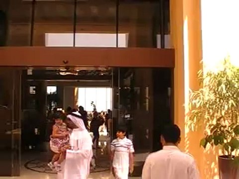 Ras Al Khaimah Hilton Beach Resort und Spa Rezeption Luxushotel Strandhotel