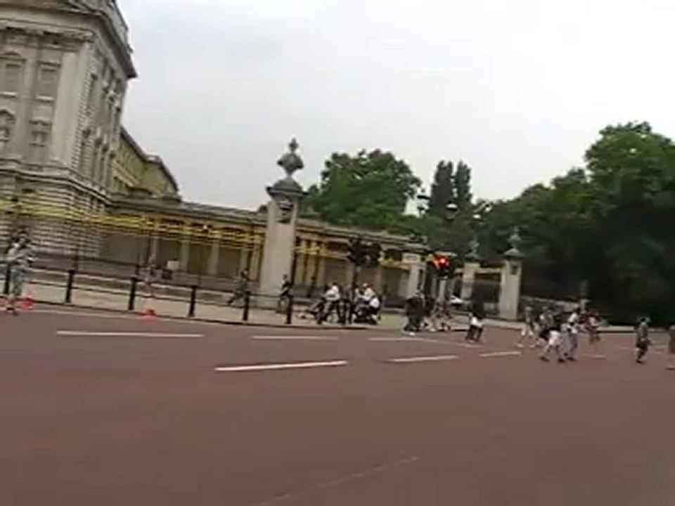 Buckingham Palace in London Queen Elisabeth