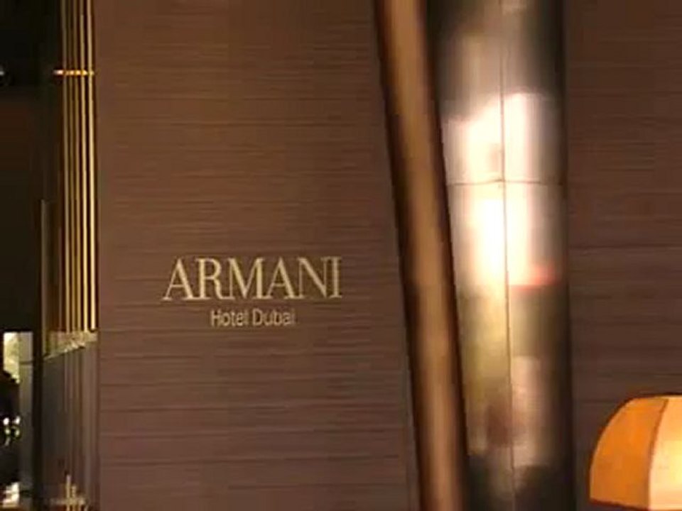 Armani Hotel Dubai Luxushotel Rezeption Halle im Burj Khalifa Dubai www.VIP-Reisen.de