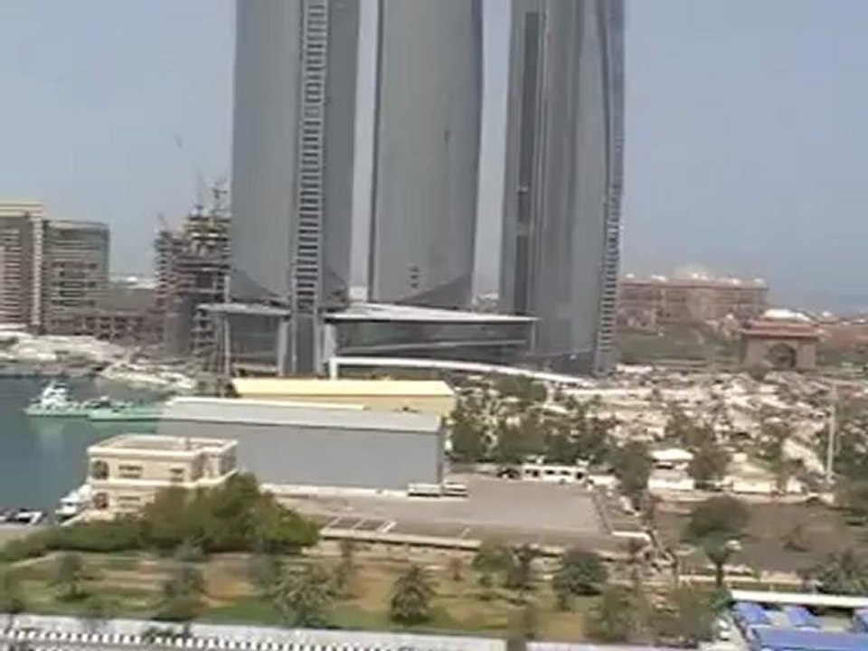 Intercontinental Hotel Aussichtpunkt Abu Dhabi Strandhotel neben dem Emirates Palace
