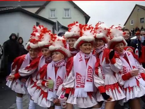 Fasching in Schwärzelbach Faschingszug 27.02.2011