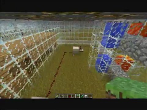 Tuto redstone Minecraft récolte automatisé de canne à sucre N°4. part 2