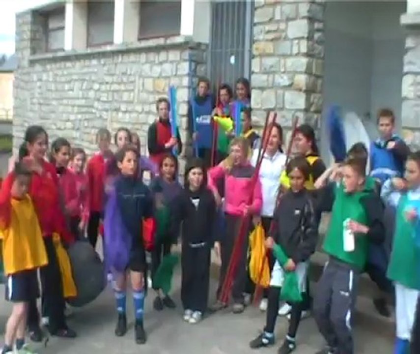 Projet culturel foot gorron CM2