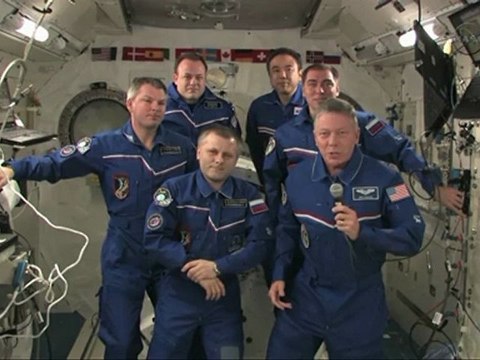[ISS] Change of Command Ceremony to Expedition 29