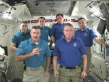 [ISS] Expedition 29 Change of Command Ceremony