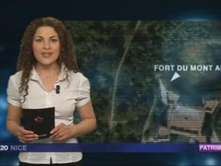 Nice patrimoine : Le fort du Mont-Alban