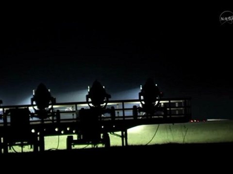 [STS-135] TCDT - Practising Shuttle Landings in Shuttle Training Aircraft