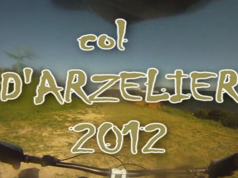 DH col d'arzelier 2012 piste noir