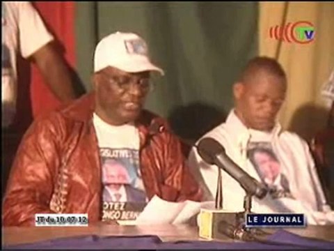 Mise au point de Bernard Bongo candidat du Club 2002 PUR à Ouenzé 2