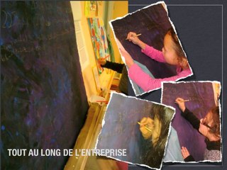 Le chantier d'une fresque numérique