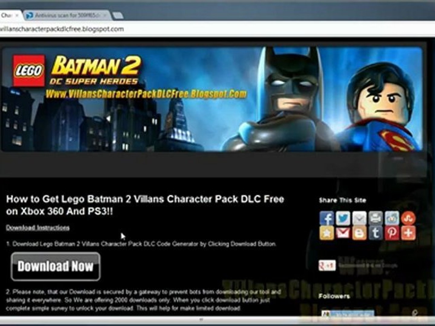 LEGO Batman 2 DC Super Heroes - All Characters Unlocked 
