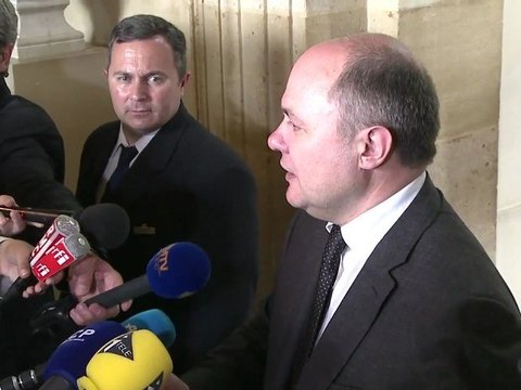 Bruno Le Roux à l'issue du discours de politique générale de Jean-Marc Ayrault