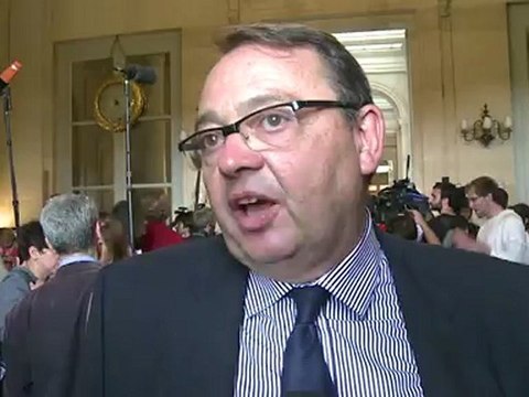 Patrick Mennucci à l'issue du discours de politique générale de Jean-Marc Ayrault