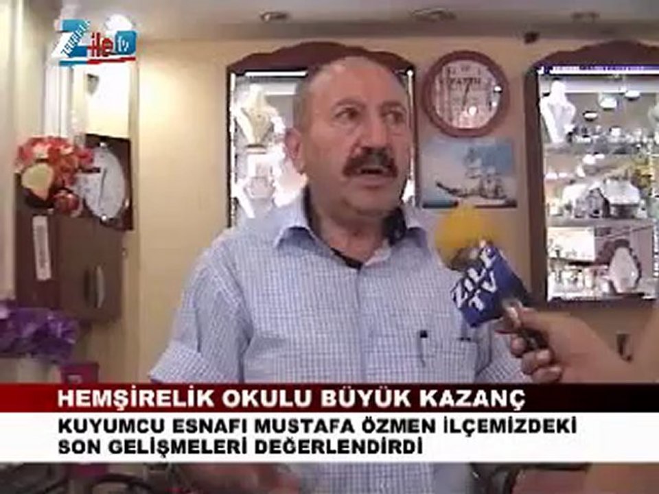 Zile hemşirelik okulu büyük kazanç_ Mustafa özmen kuyumcu