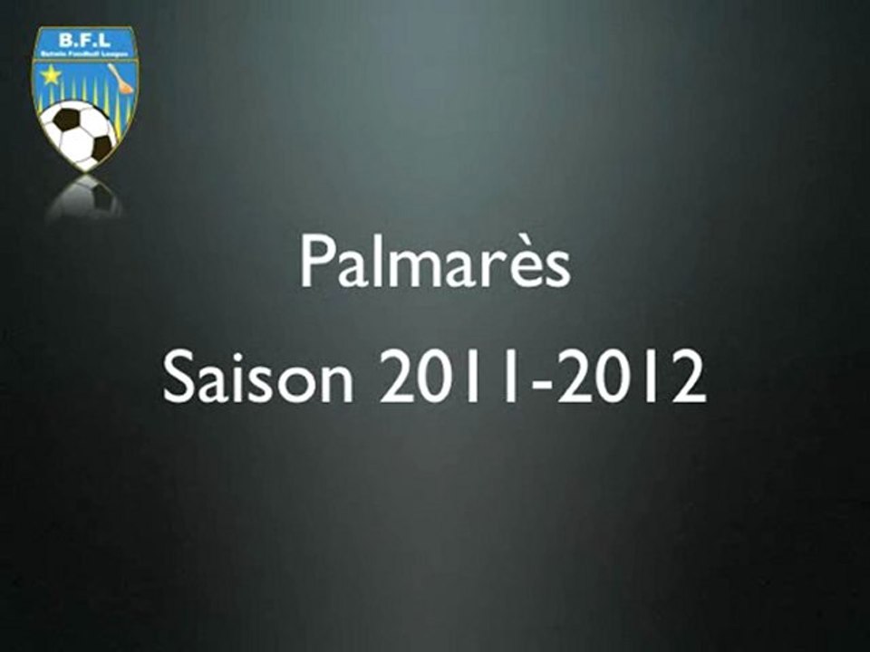 Palmarès 2011-2012