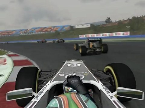F1 2011 - GP de Turquie - Départ (onboard)