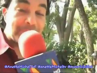 @Mauricioislas y @anettemicheltv Así Se Viven Las Grabaciones De LMDJ