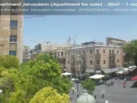 638 For sale renovated studio in the city center, Jerusalem