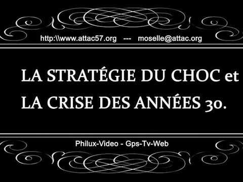 Conférence à METZ: la stratégie du choc Annie LACROIX-RIZ (1/2)