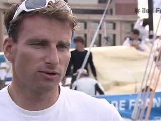 "Ile-de-France" sur le Tour de France à la voile