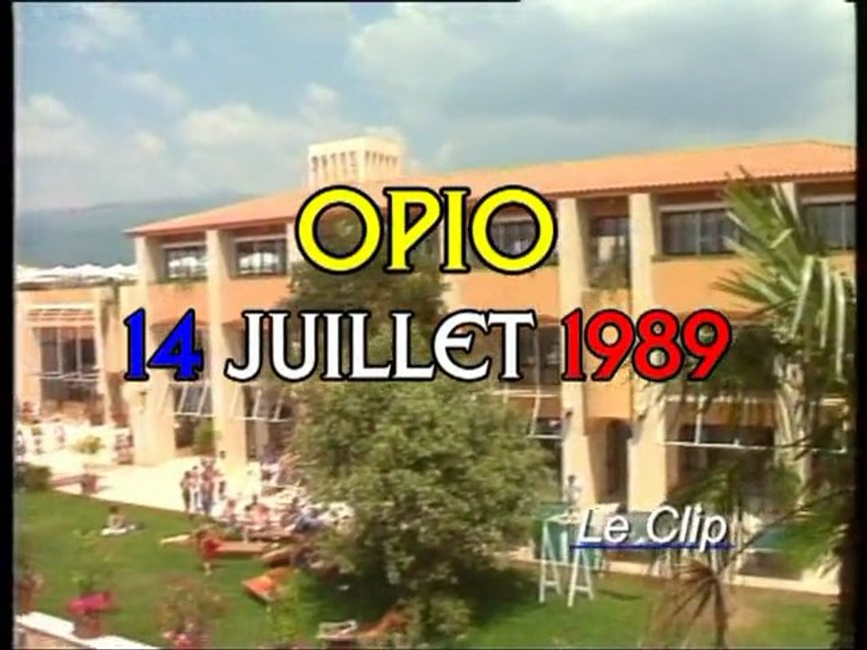 CLUB MED OPIO 14 juillet 89 - Le Clip