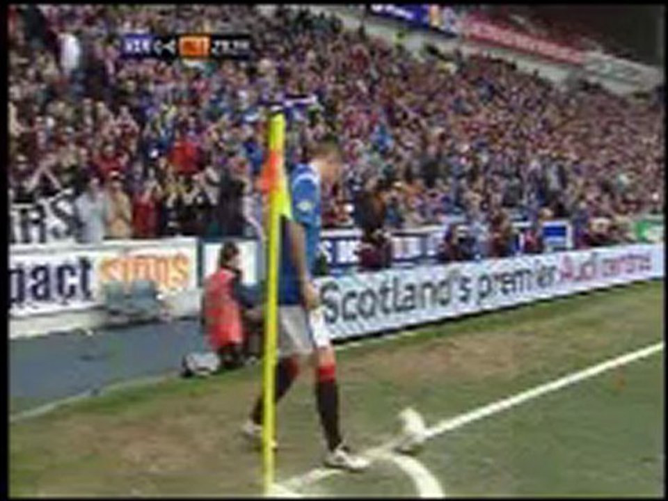 Steve Jennings-8 v Rangers 1st half