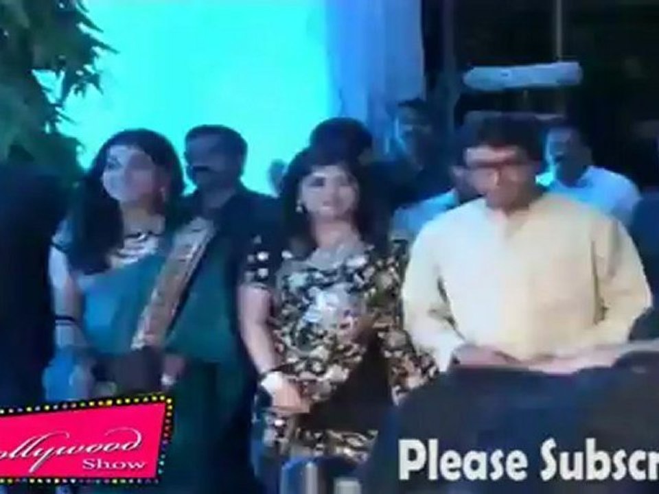 Raj Thackeray at Esha's Reception Party