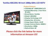 For Sale Toshiba 40E220U 40-Inch 1080p 60Hz LCD HDTV