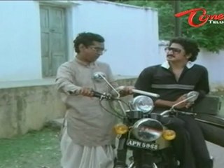 Telugu Comedy Scene - Gollapudi Shock To Suman