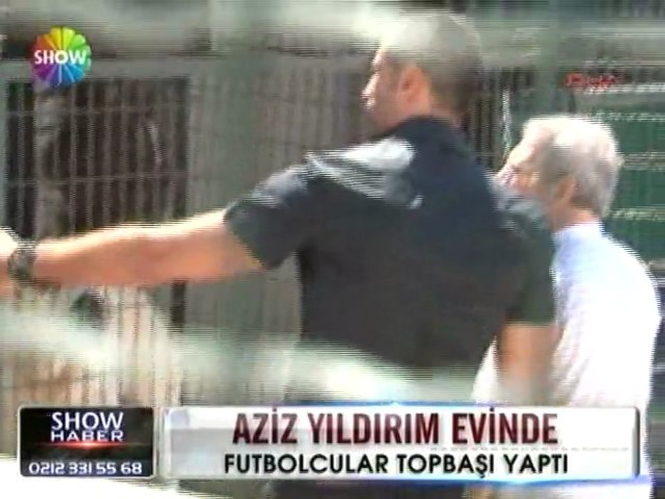 Aziz Yıldırım evinde - 3 temmuz 2012