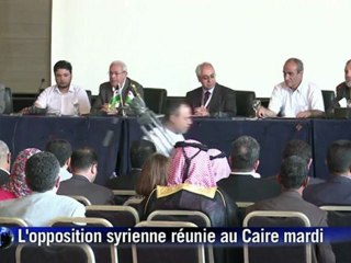 Egypte: réunion de l'opposition syrienne au Caire