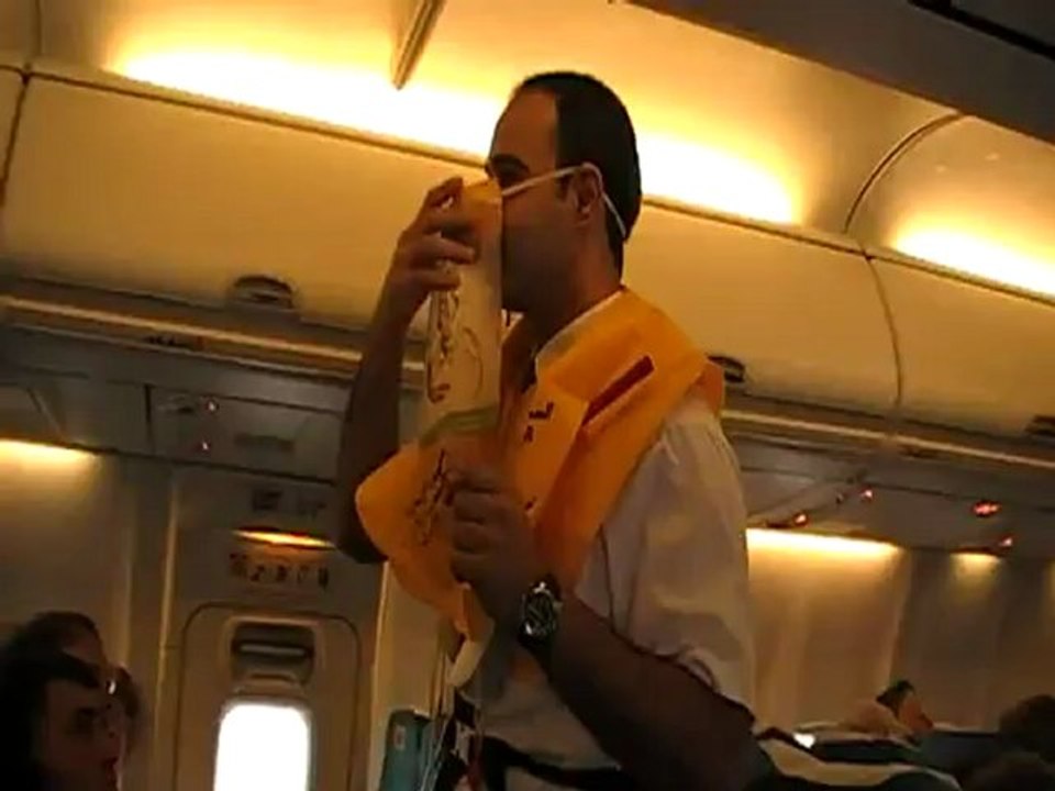 Tunesien Urlaub  Flug mit Tunis Air von Monastir nach Frankfurt am 04.03.2009