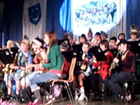 Prunksitzung Hammelburg 21.02.2009 HA KA GE Fasching Big Band Gymnasium