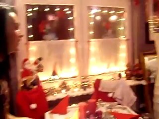 Weihnachtsessen 9 KG Pute am 24.12.2008 bei Hubert und Matthias