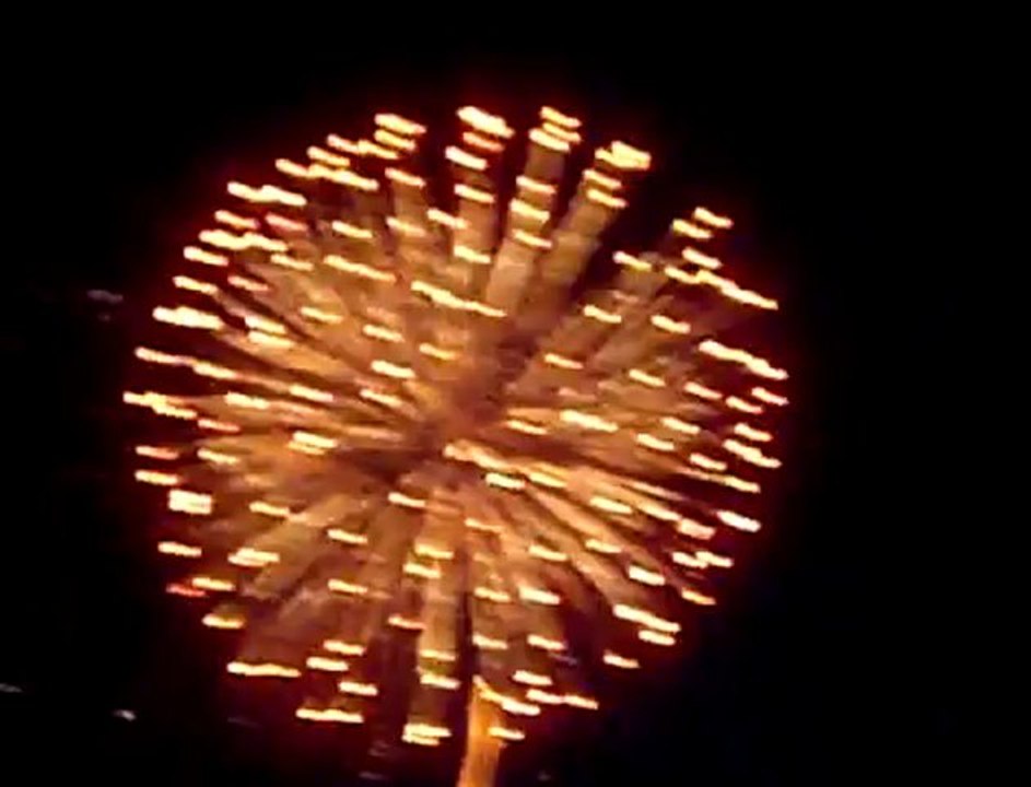 Rakoczy Fest  Bad Kissingen Feuerwerk 27.07.2008 Rakocyzfest