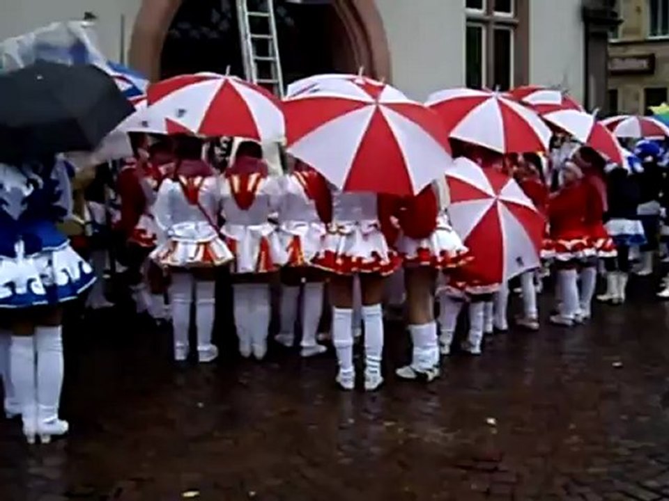 Rathaussturm Hammelburg der HA KA GE am 05.01.2008
