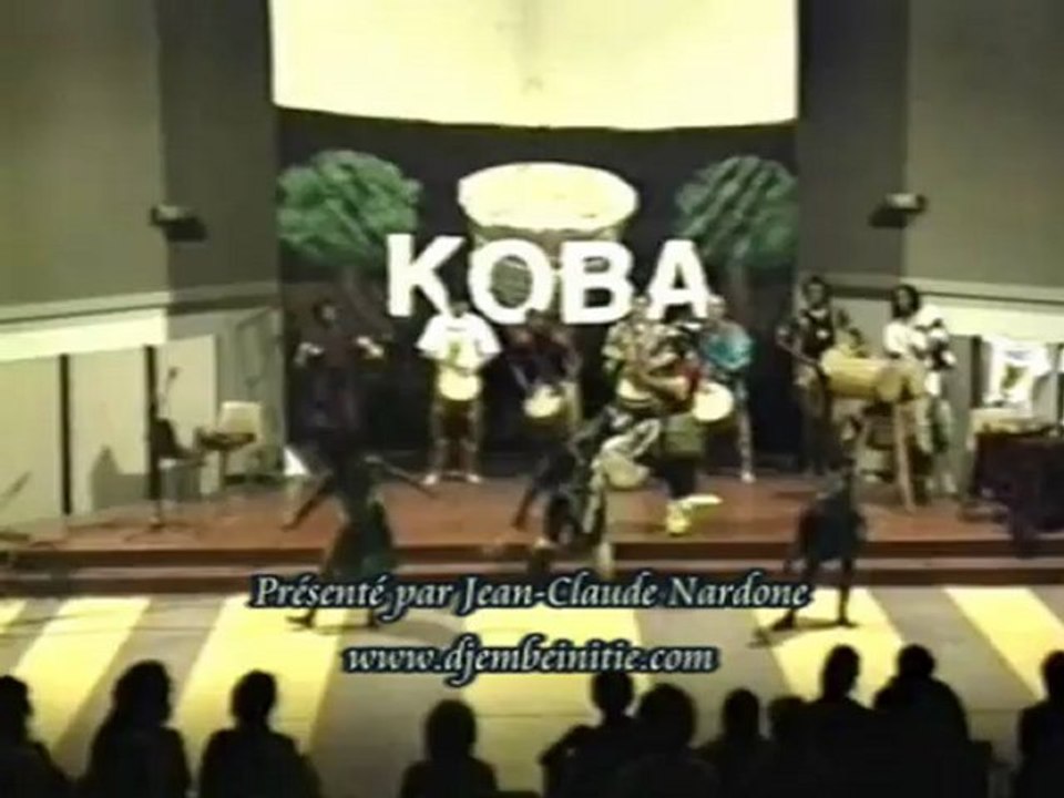Koba : le Soleil du Djembé avec Mohamed Bangoura, Soungalo Koulibaly ainsi qu'Alphonse Soumah et sa troupe