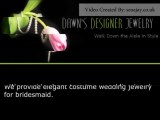 Costume wedding jewelry by dawnsdesignerjewelry.com - 913-638-0990