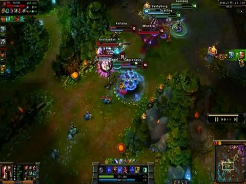 Fizz pentakill avec Urf - League of Legends