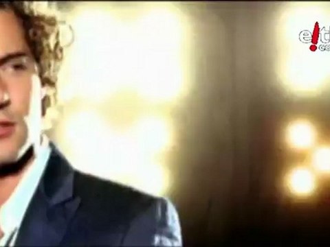 David Bisbal canta en directo para Gaztea