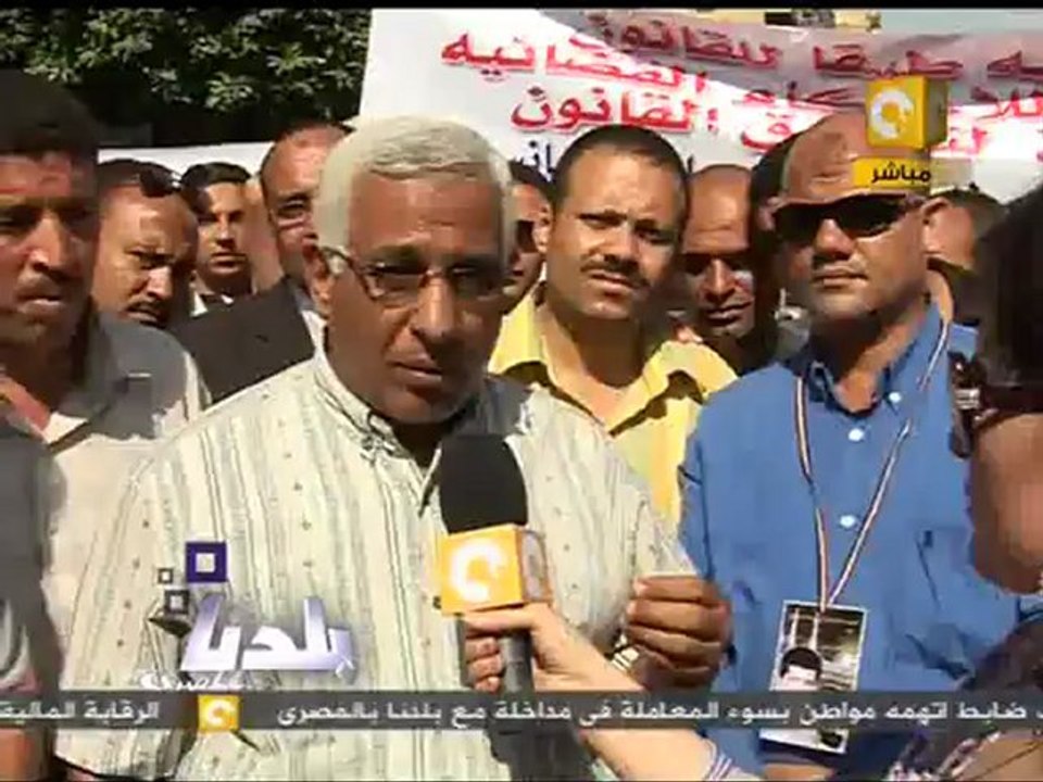 بلدنا بالمصري: مظاهرة لـ أمناء الشرطة في ميدان...