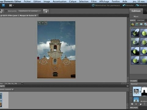 Adobe Photoshop Elements 10 : Outils Noir et blanc