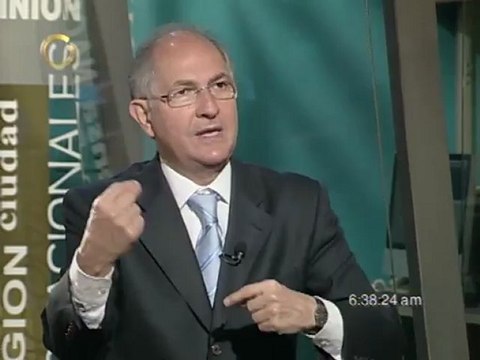 Ledezma: Capriles se propone devolverle la paz y la gobernabilidad a Caracas