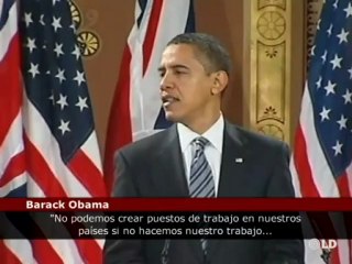 Obama ya está en un Londres sitiado por la policía