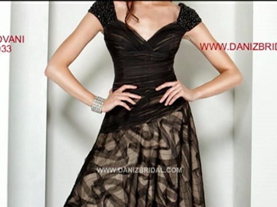 Jovani 4933 Evening Dress 2012 Tulle and Beaded Gown, Style 4933