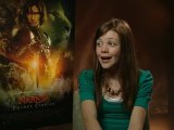 The Chronicles Of Narnia: Prince Caspian: Georgie Henley interview