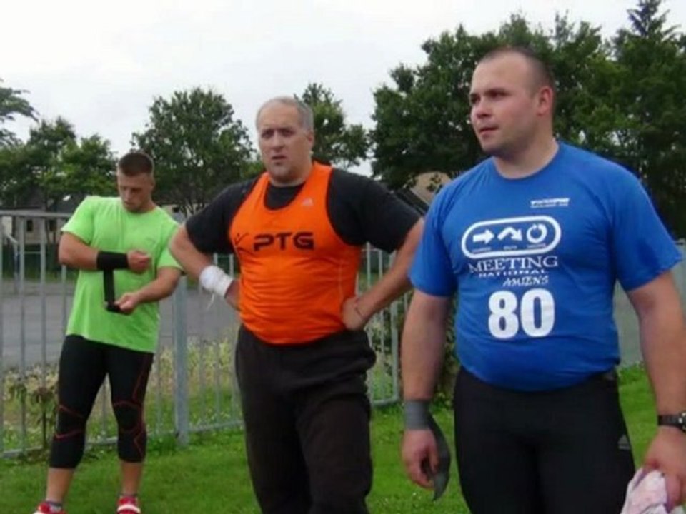 Athlé Meeting AUC 2012 concours de poids