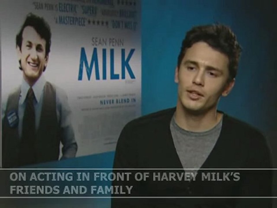 James Franco On Milk