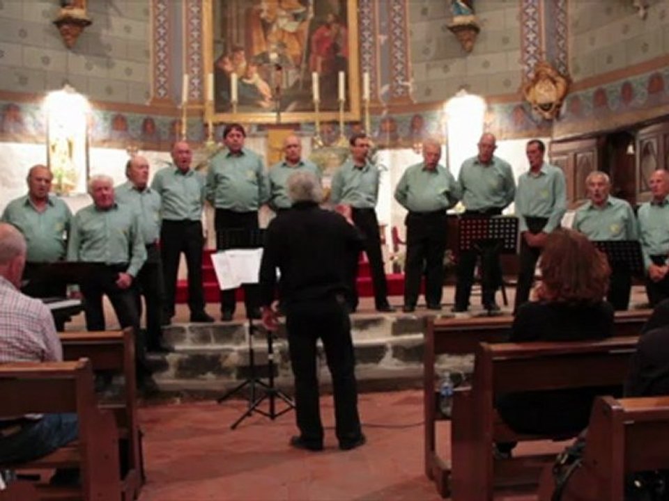 canto verdoun concert de Colmars les Alpes juillet ,2012