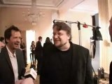 Sony Ericsson Empire Awards 2008: Inspiration Award Winner Guillermo del Toro with David Heyman and Alfonso Cuaron
